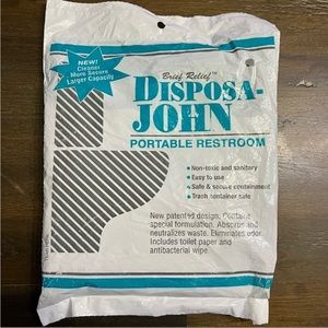 ✅ 🎁GAG GIFT🎁Dispos-a-John portable restroom